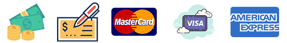 Credit Cards that we accept cleaning your carpet in Brisbane Queensland
