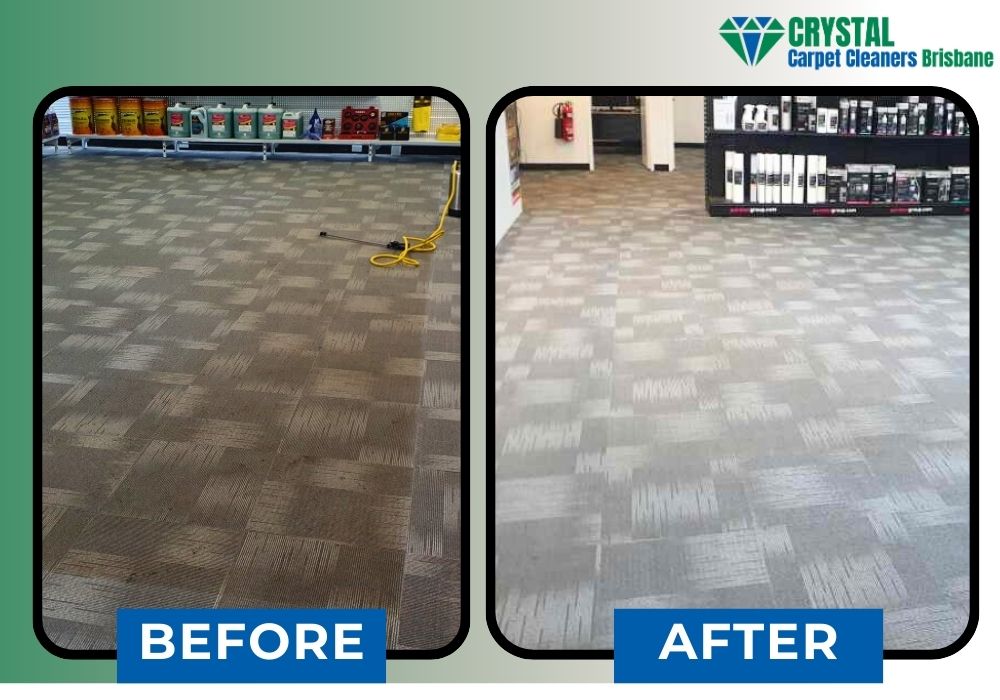 Commercial Carpet Cleaners East Brisbane -Before and After Photo